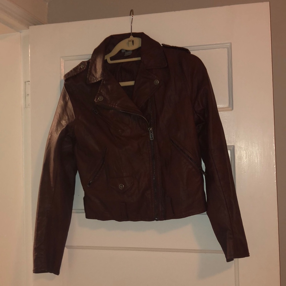 H&m leather jacket